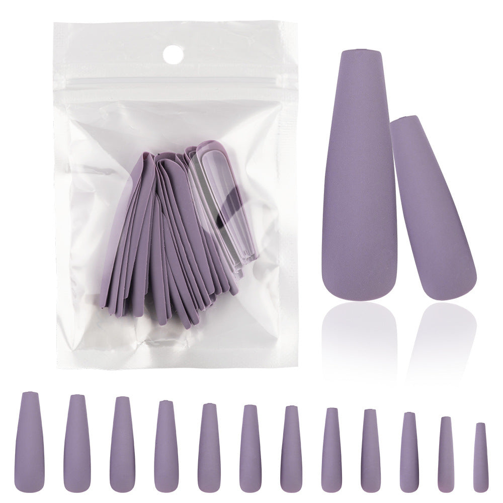 Wholesale Matte Extended Plastic Nail Stickers
